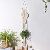 Suspension plante bohème macramé