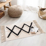 Tapis berbère macramé