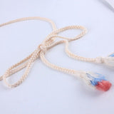 Ceinture en macramé