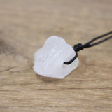 Collier micro macramé