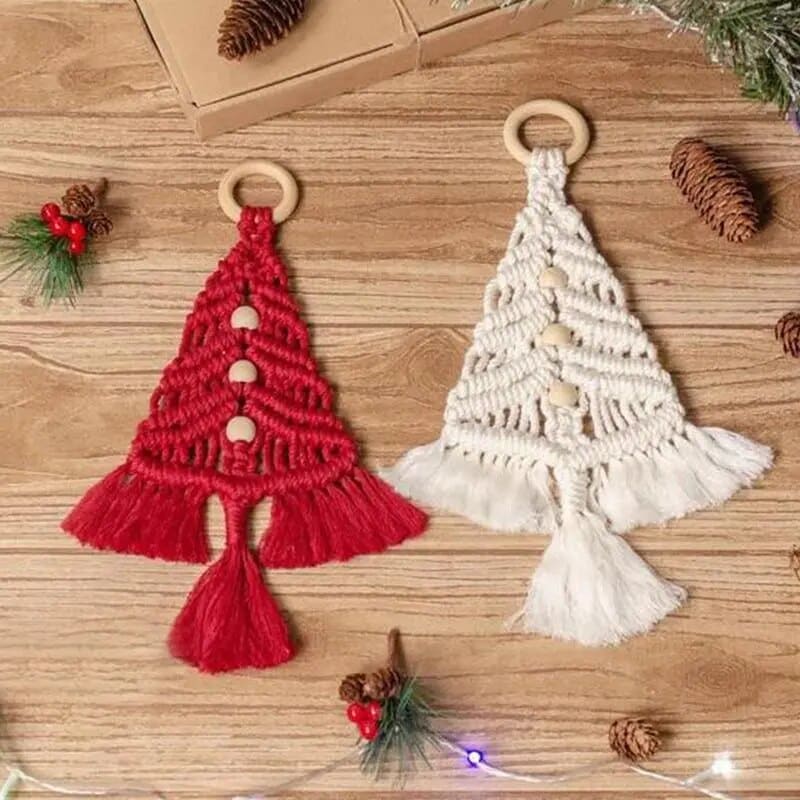 Kit DIY macramé Noël