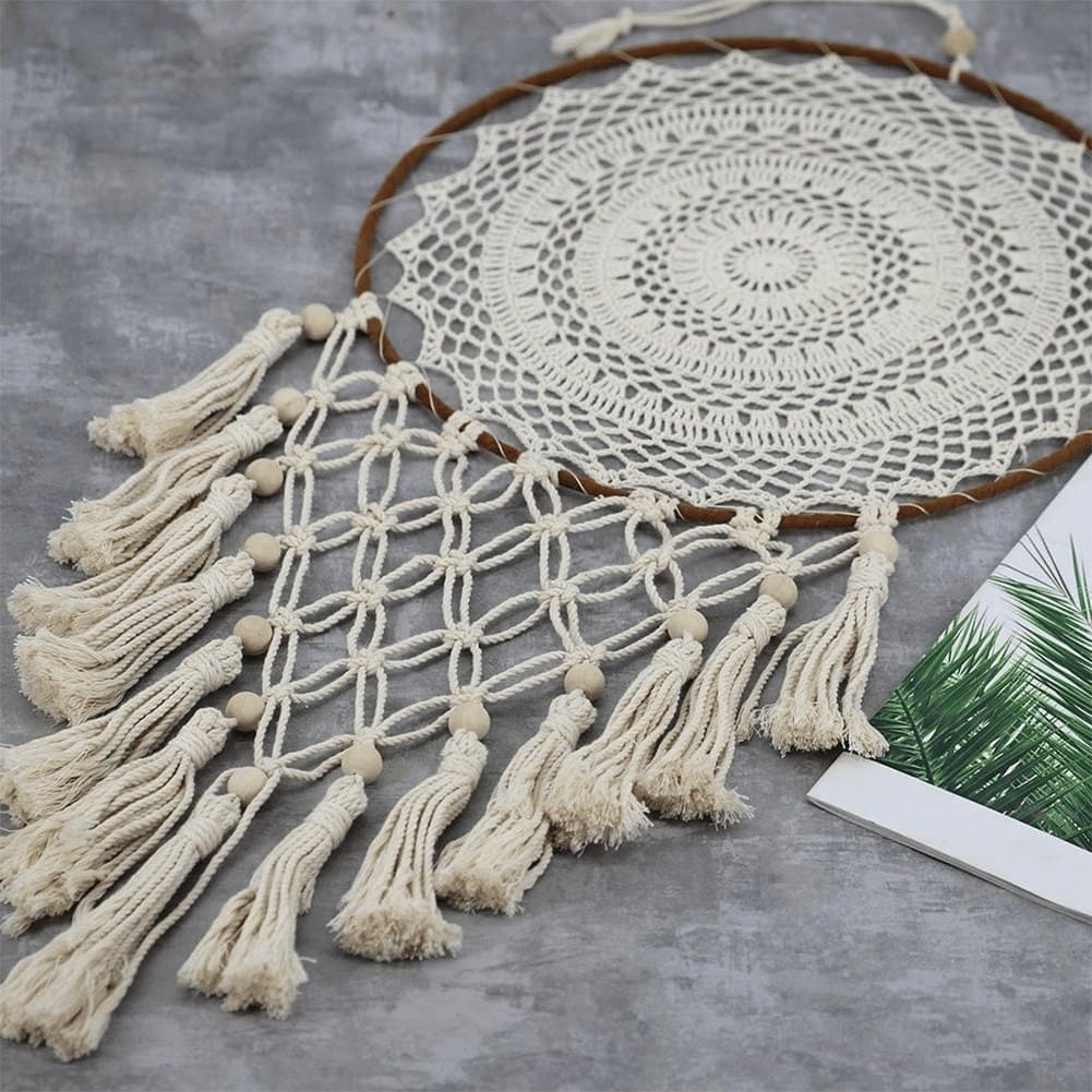 Attrape rêve indien macramé