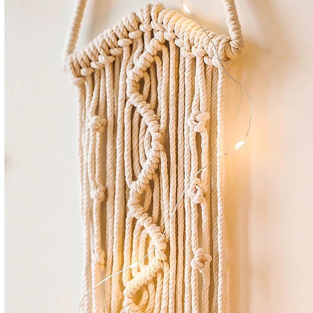 Attrape rêve étoile macramé