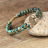 Bracelet arbre de vie macramé