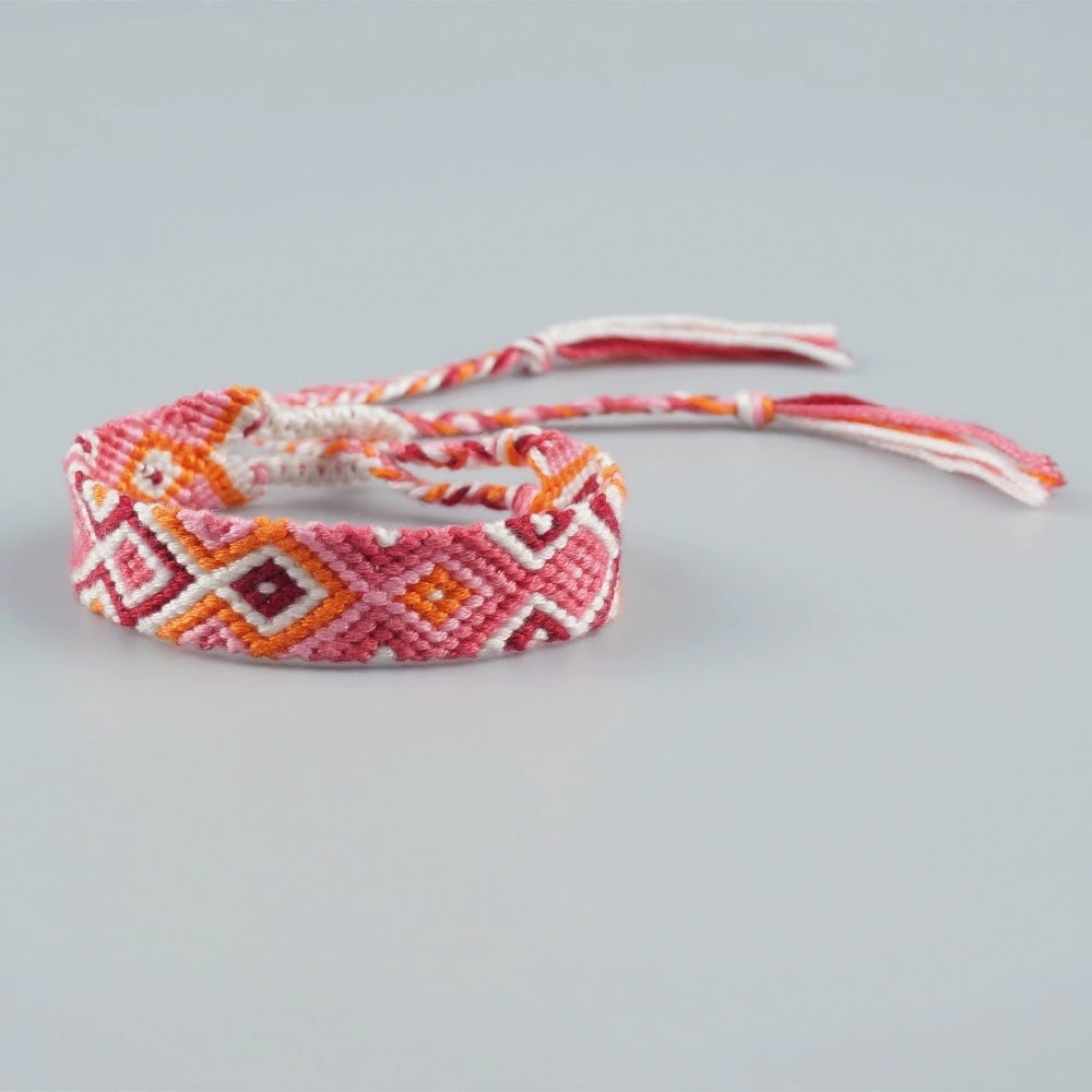 Bracelet brésilien en macramé