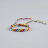 Bracelet cheville macramé