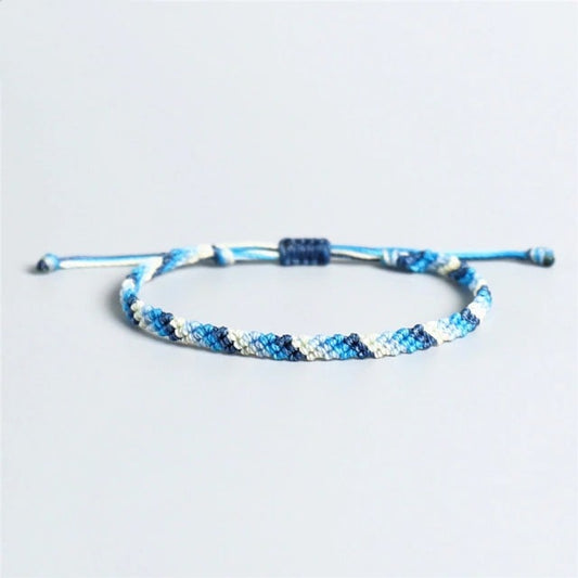 Bracelet macramé 3 couleurs