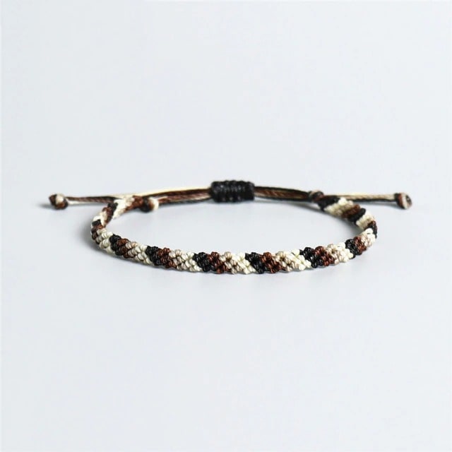 Bracelet macramé 3 couleurs
