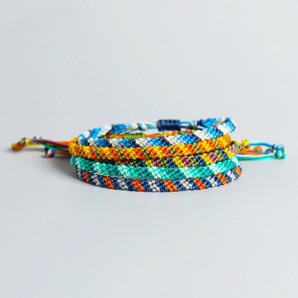 Bracelet macramé 3 couleurs