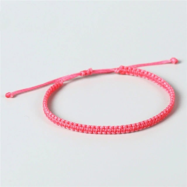 Bracelet macramé couleur