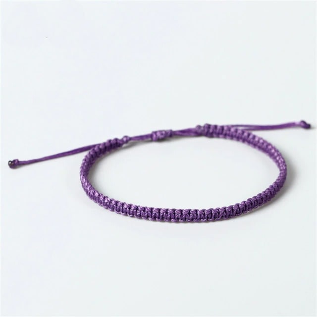 Bracelet macramé couleur