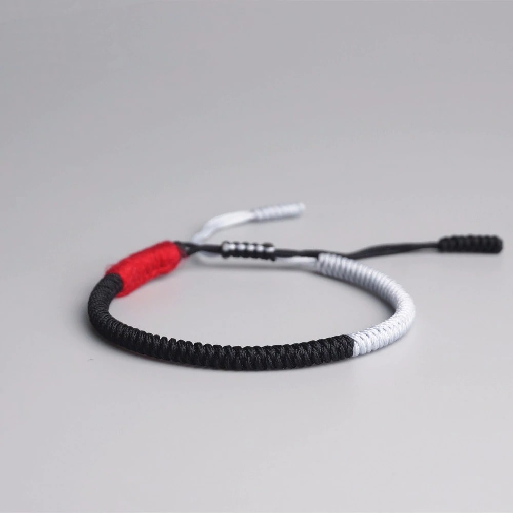 Bracelet tibétain macramé