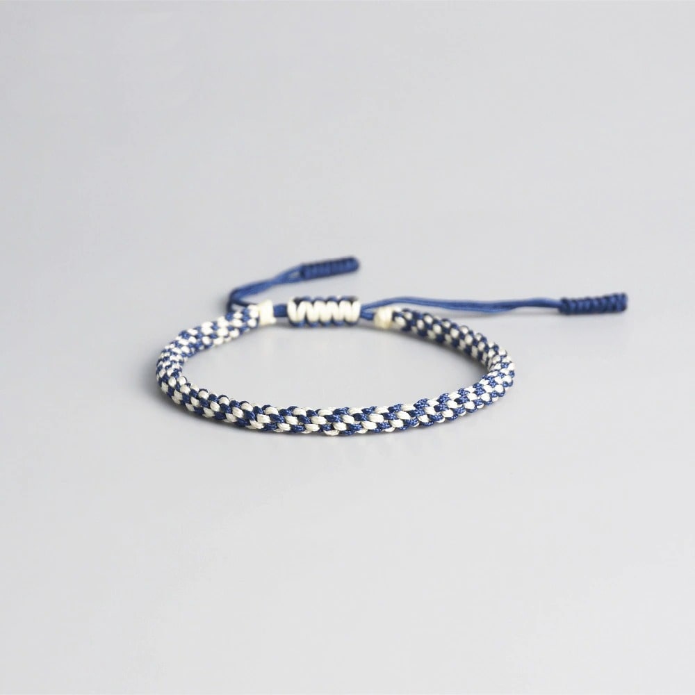 Bracelet tressé macramé