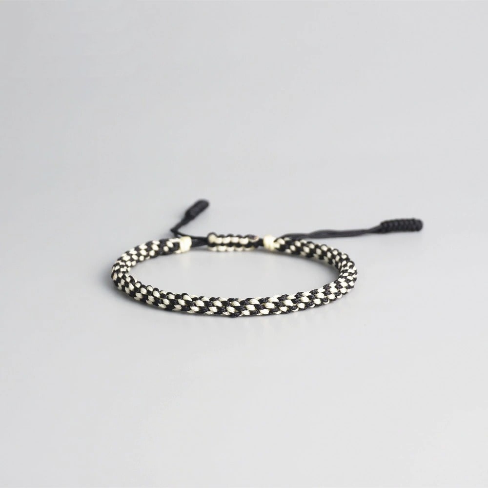 Bracelet tressé macramé