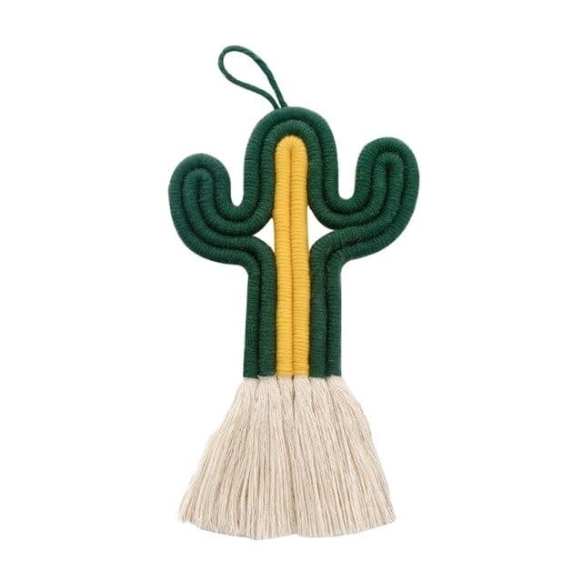 Cactus macramé
