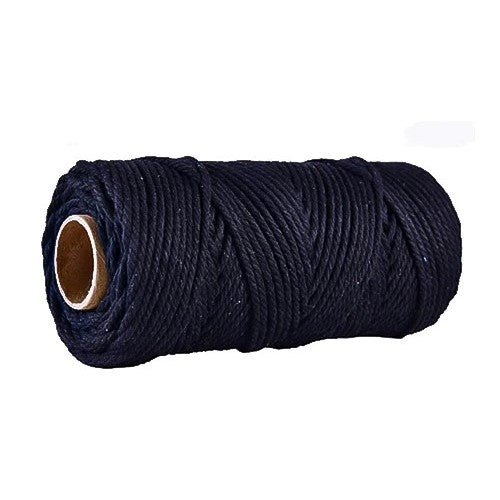 Corde macramé 3 mm noir 100m