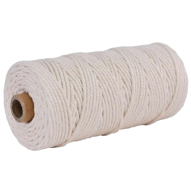 Corde macramé 4 mm beige 100m