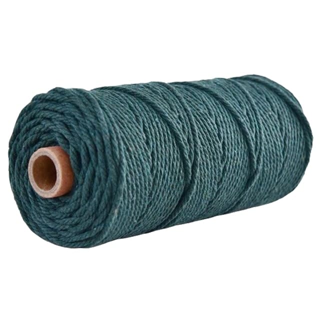 Corde macramé 4 mm vert 100m