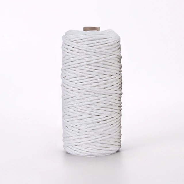 Corde macramé 2 mm blanc 100m