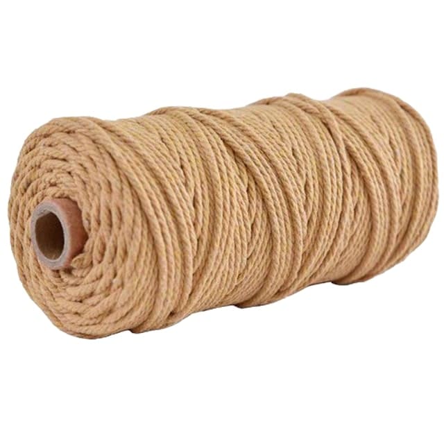 Corde macramé 3 mm marron 100m