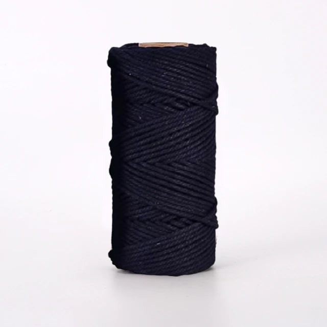 Corde macramé 3 mm noir 100m