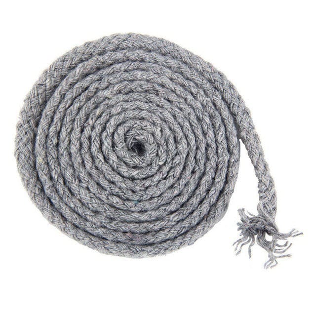 Corde macramé gris de 5mm pour 20m