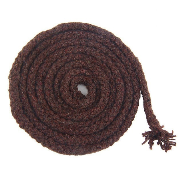 Corde macramé marron de 5mm pour 20m