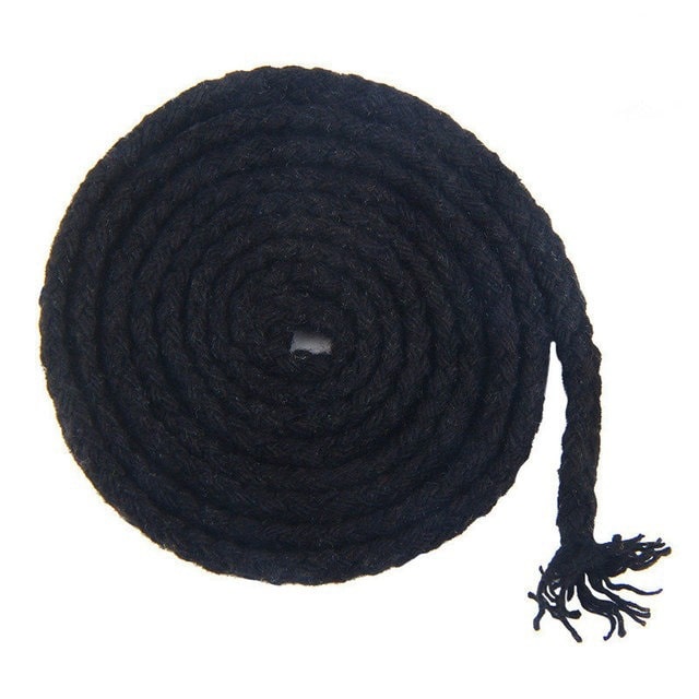 Corde macramé noir de 5mm pour 20m
