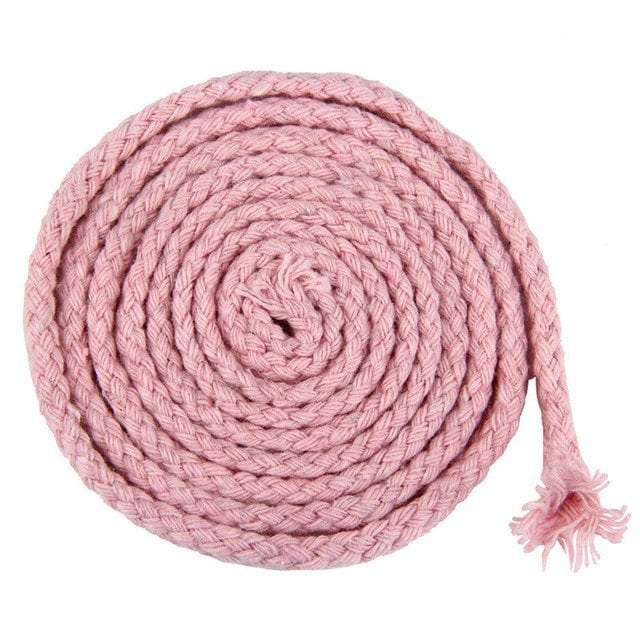 Corde macramé rose de 5mm pour 20m