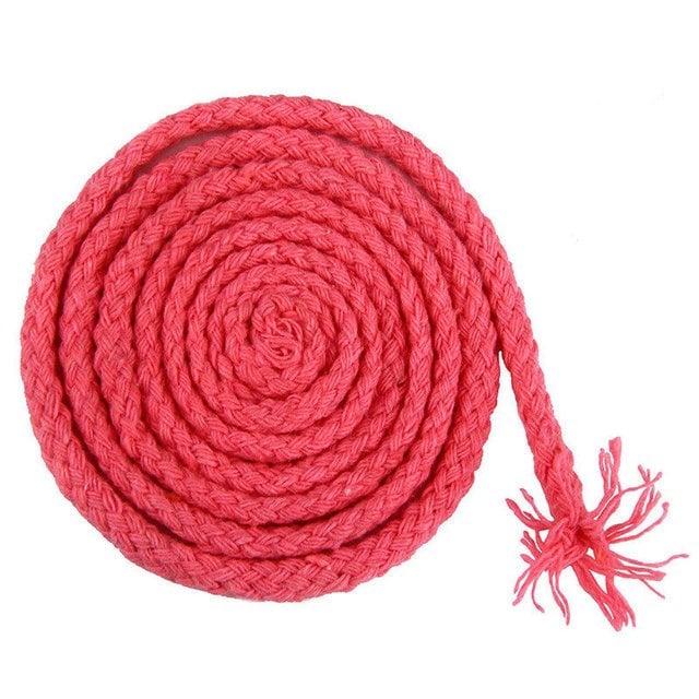 Corde macramé rose de 5mm pour 20m