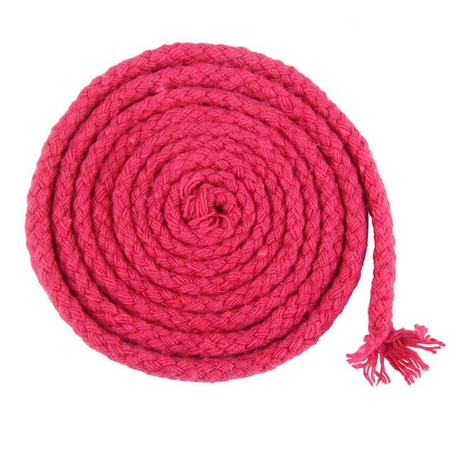 Corde macramé rose de 5mm pour 20m