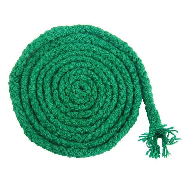 Corde macramé vert de 5mm pour 20m