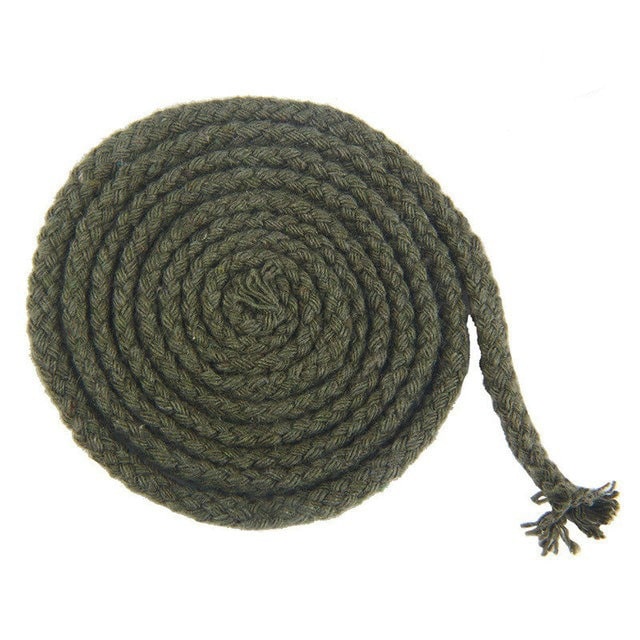 Corde macramé vert de 5mm pour 20m