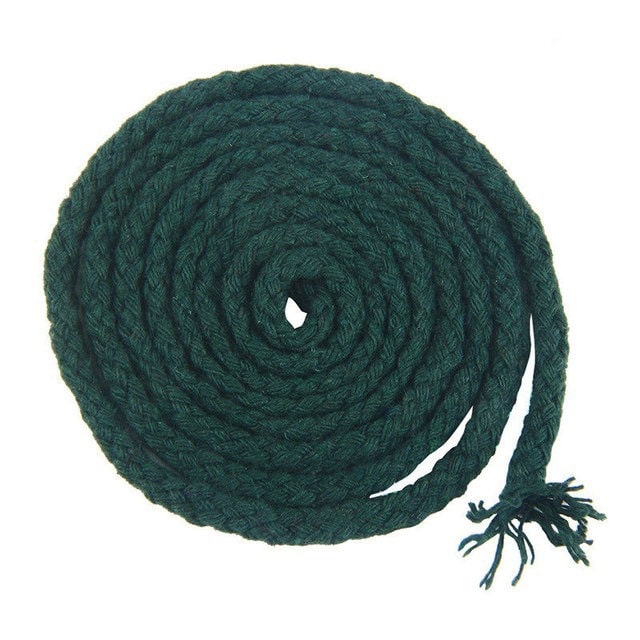 Corde macramé vert de 5mm pour 20m