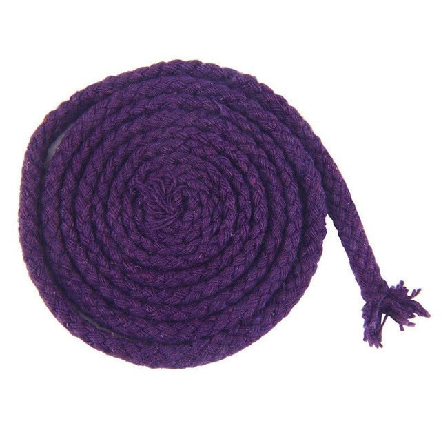 Corde macramé violet de 5mm pour 20m