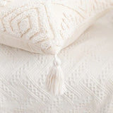 Coussin déco bohème macramé