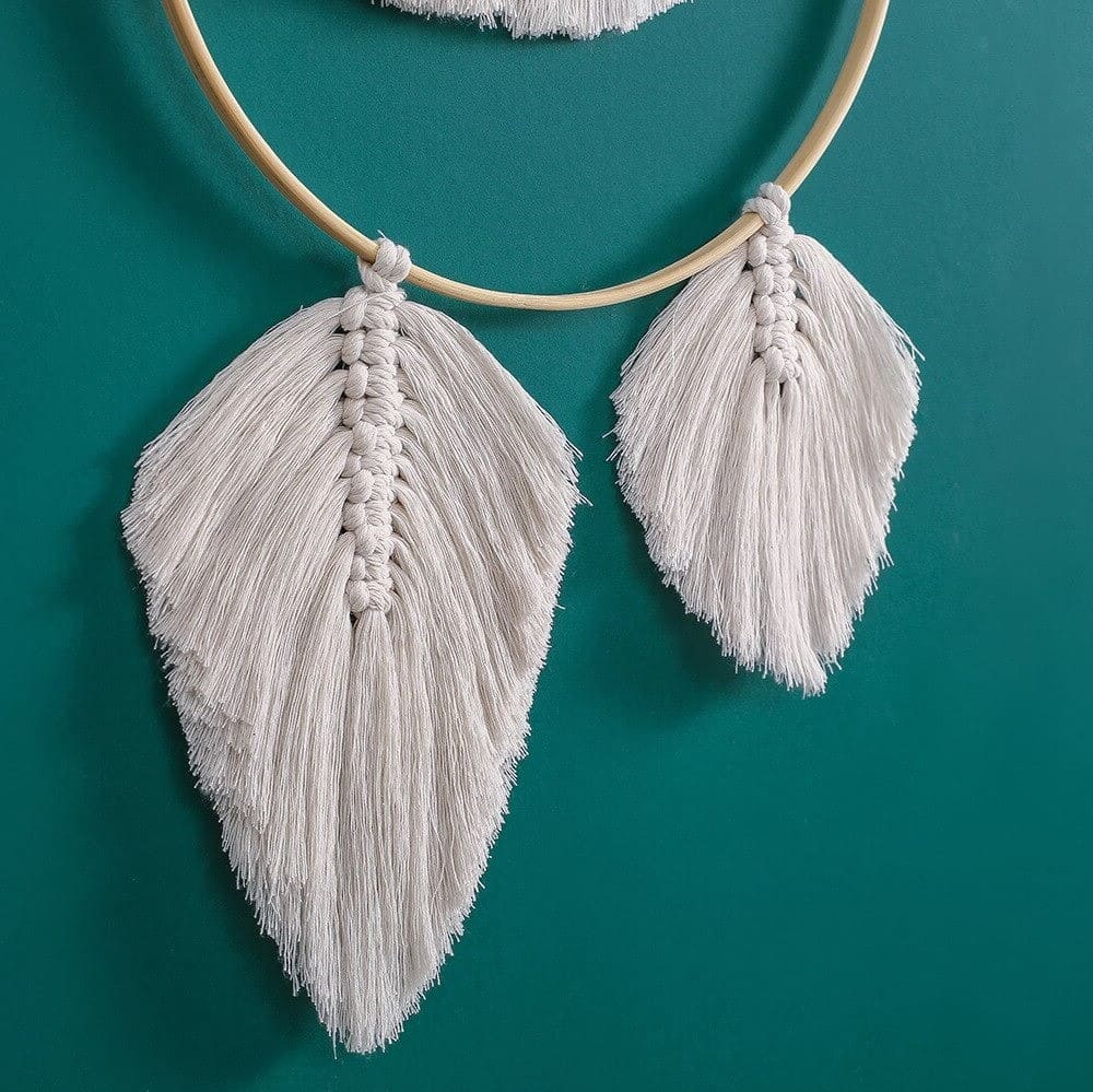 Déco chambre attrape rêve macramé