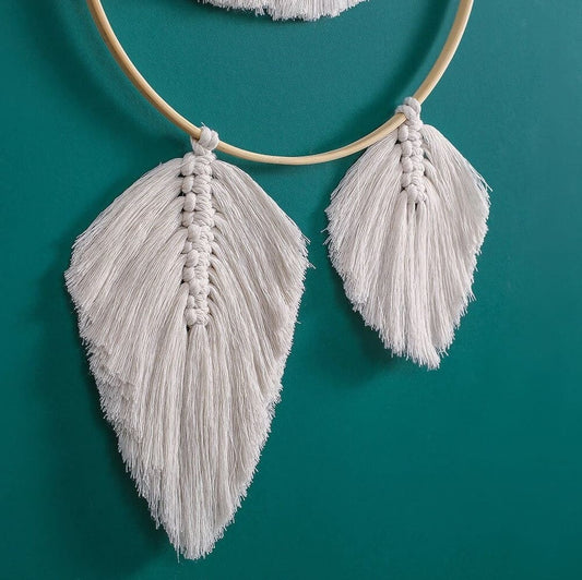 Déco chambre attrape rêve macramé