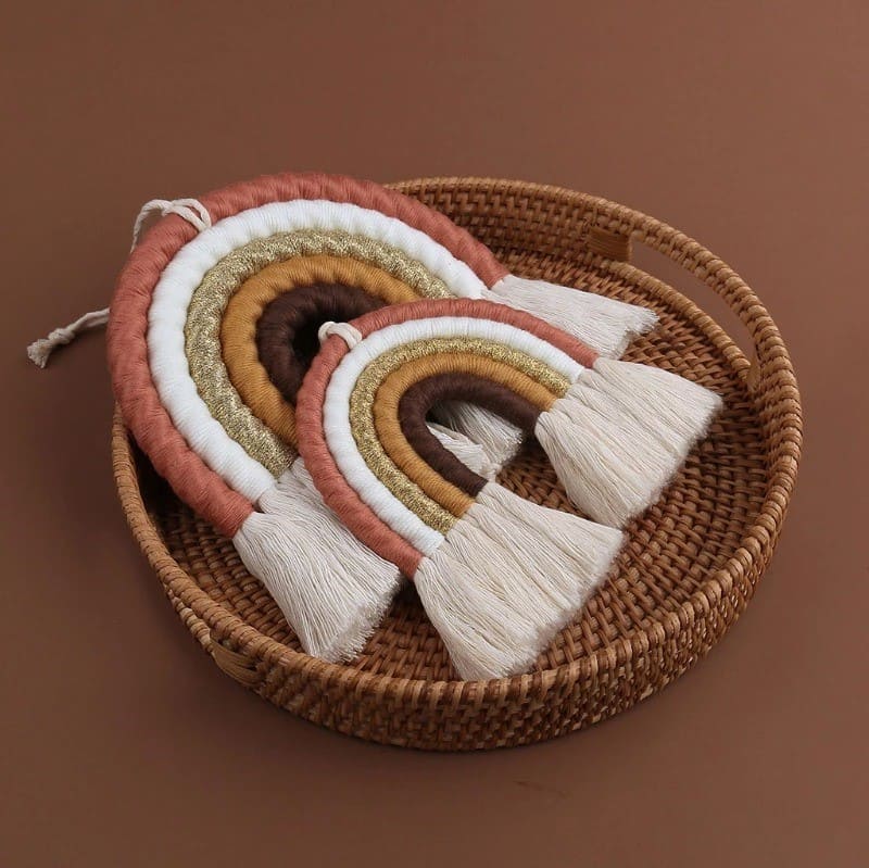 Déco chambre bébé macramé