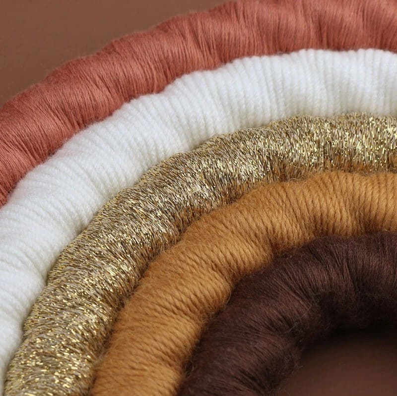 Déco chambre bébé macramé