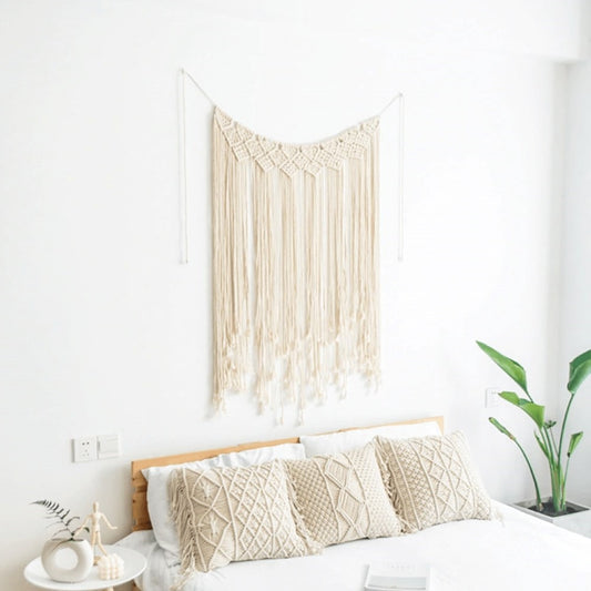 Déco tête de lit macramé