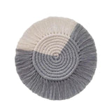 Dessous de verre macramé bicolore