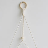 Étagère macramé nordique