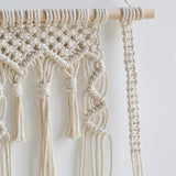 Étagère murale bohème macramé