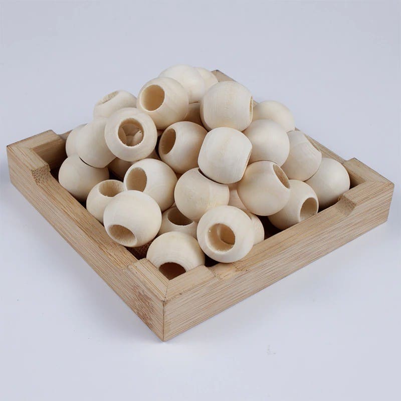 Grosse perle macramé