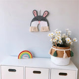 Guirlande macramé pompon