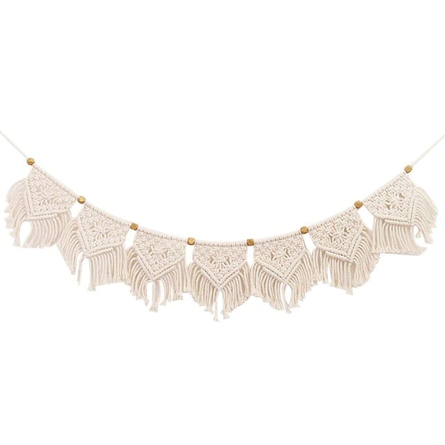 Guirlande en macramé