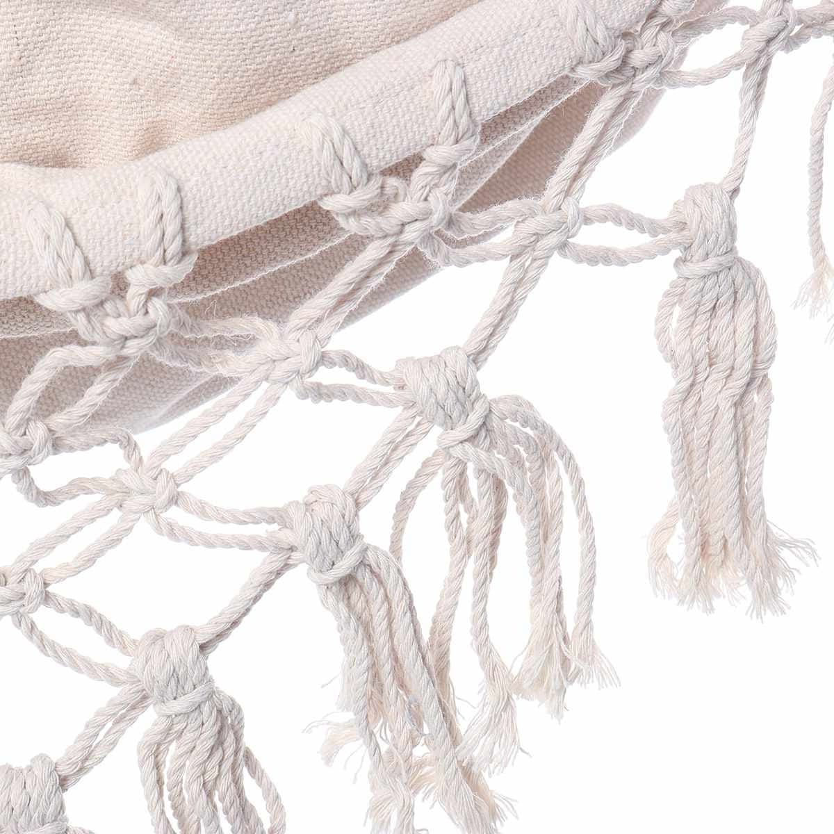 Hamac chaise en macramé