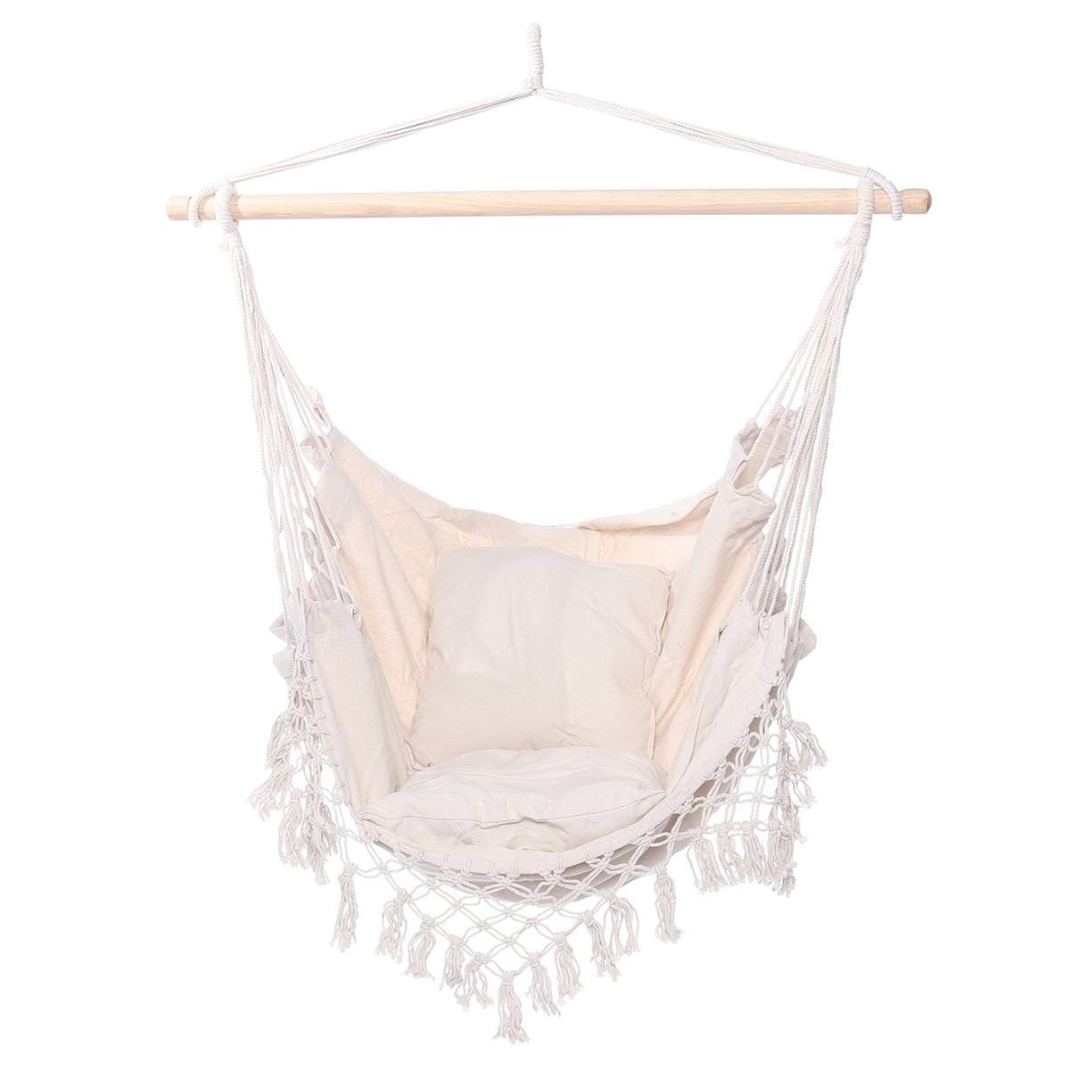 Hamac chaise en macramé