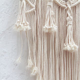Macramé mural bohème